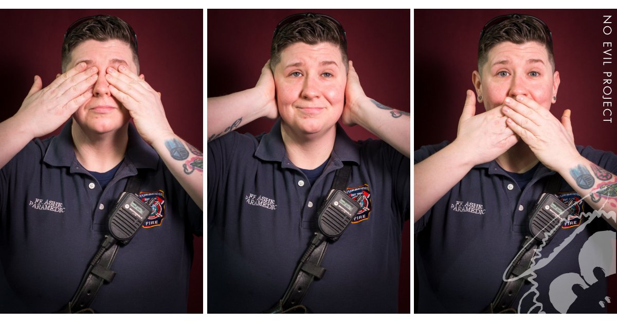 Jen: Firefighter, Androgynous, Power Lifter - To prove to myself on a daily basis and reaffirm my  belief that all people are at their root "Good", and that includes myself.  I've dedicated myself to public service.  Professional...