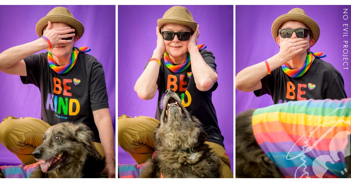 Shiverstix: Dog Lover, Queer, Buddhist - Trained my dog to do therapy with kids with autism.