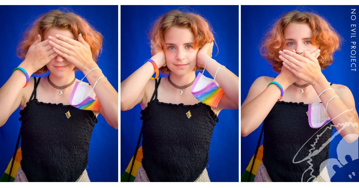 Shannon: Lesbian, Non-binary, Teenager - I go help people who look like they are struggling
