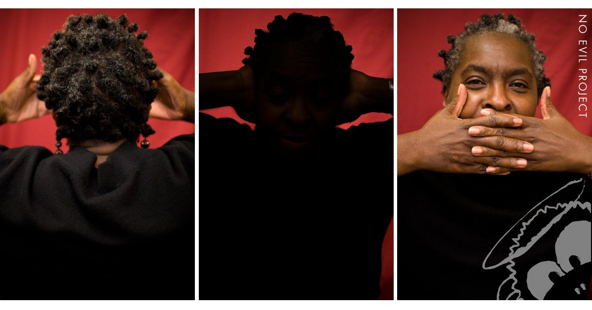 Gloria: Black, Dreadlocked, Volunteer - Of all the actions, seeing, hearing and speaking, the one that I control is what I say. The others I refuse to participate with. I have always loved locs, the hairstyle, and the positive energy of...