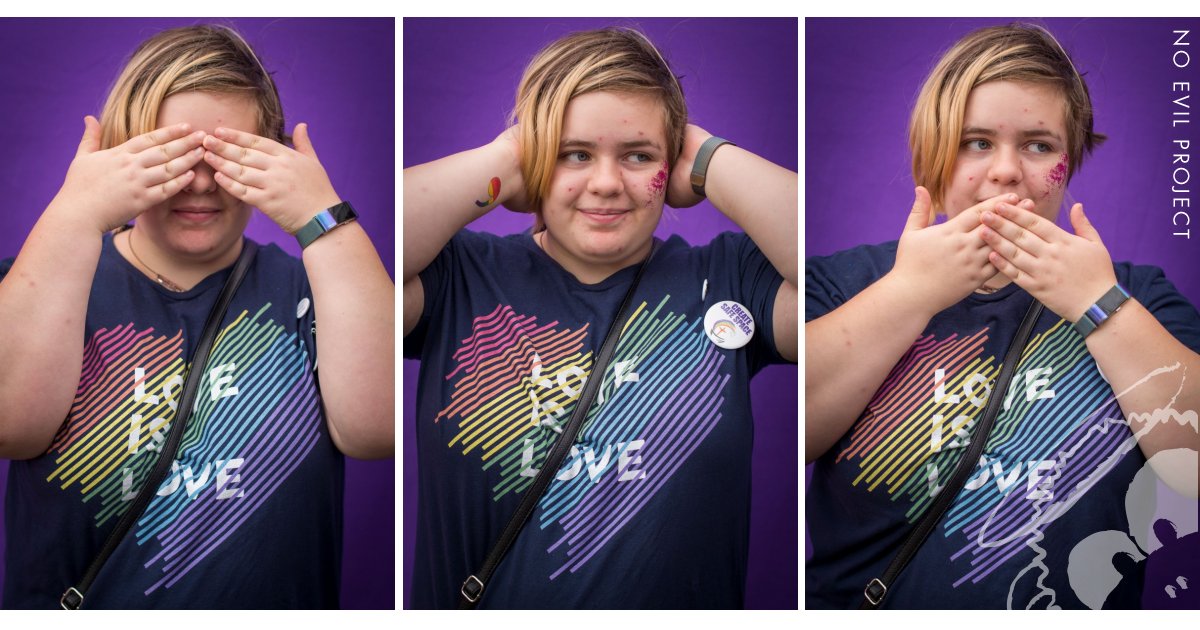 Emma: Pansexual, Non-binary, Mentally Ill - I raise money for suicide awareness